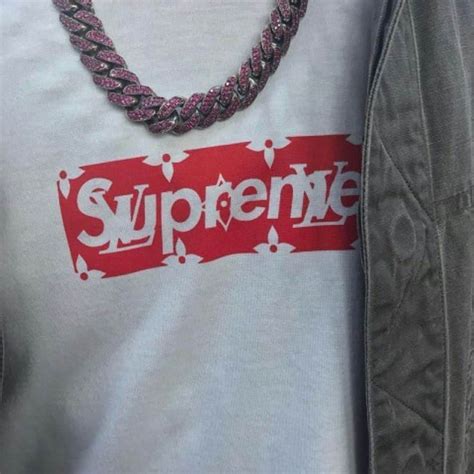 supreme louis vuitton t shirt real vs fake|false supreme x louis vuitton.